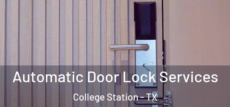 Automatic Door Lock Services College Station - TX