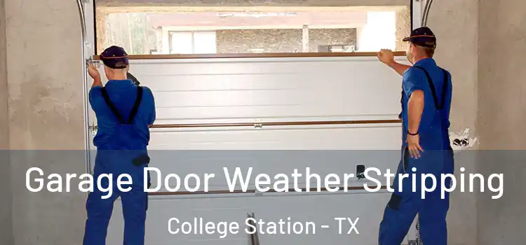  Garage Door Weather Stripping College Station - TX