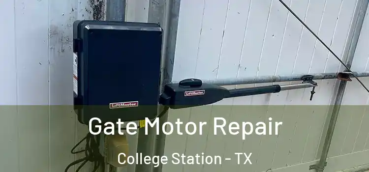 Gate Motor Repair College Station - TX
