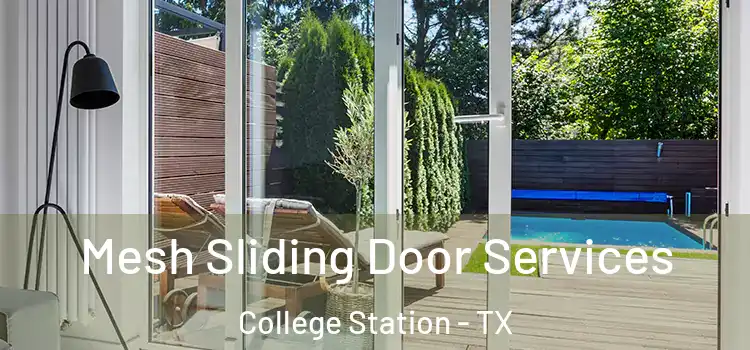  Mesh Sliding Door Services College Station - TX